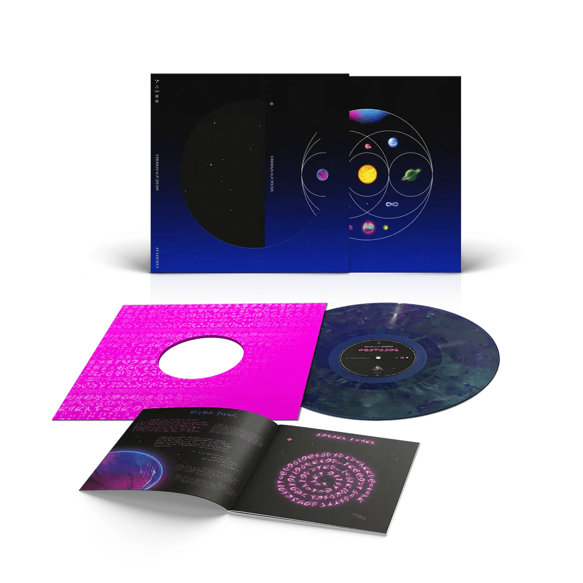 Music Of The Spheres - Vinilo (Color Azul - Reciclado) - Image 2