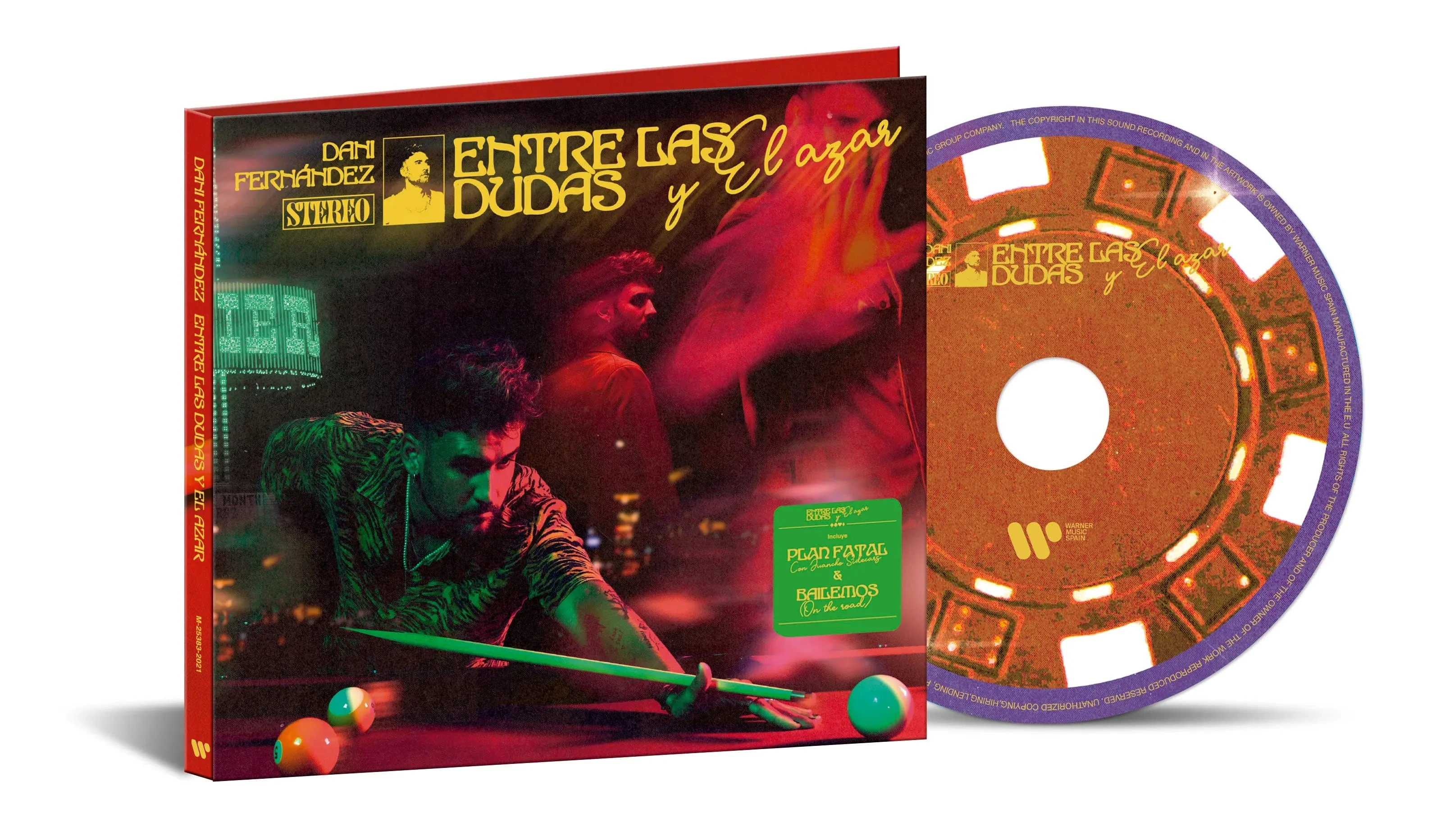 Dani Fernández - Entre Las Dudas Y El Azar - CD - Image 2