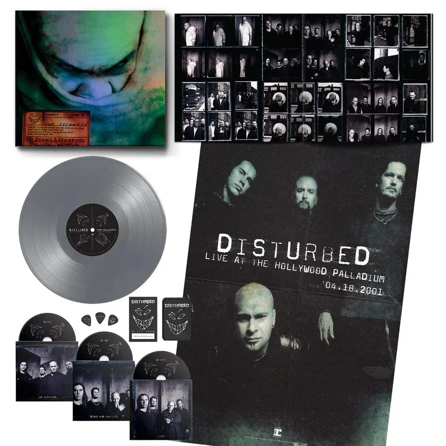 The Sickness (25th Anniversary Edition) - Box (3CD + Vinilo + Parche + Púa + Póster + Libro)