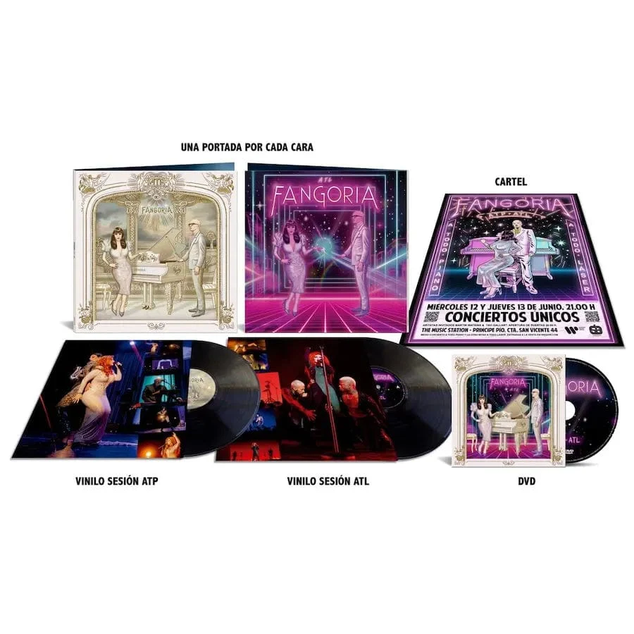 ATP-ATL (A todo piano-A todo láser) - 2 Vinilos + DVD + Póster - Image 3