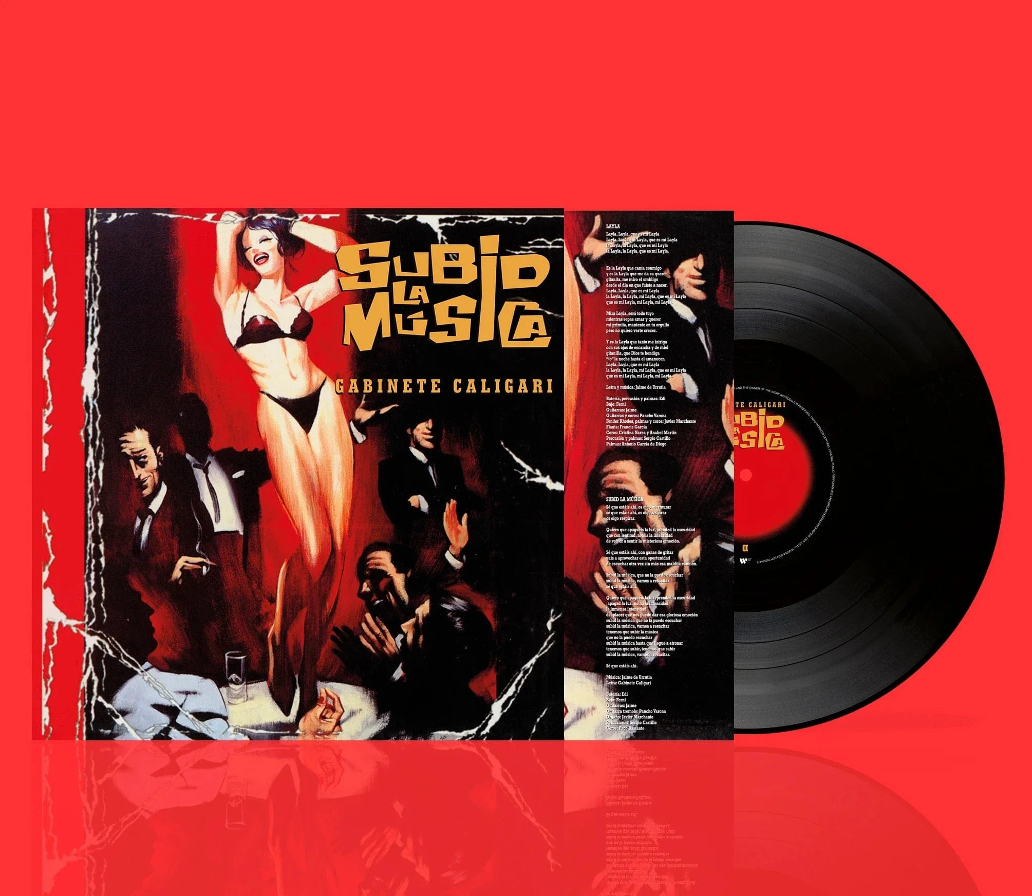 Subid La Música - Vinilo