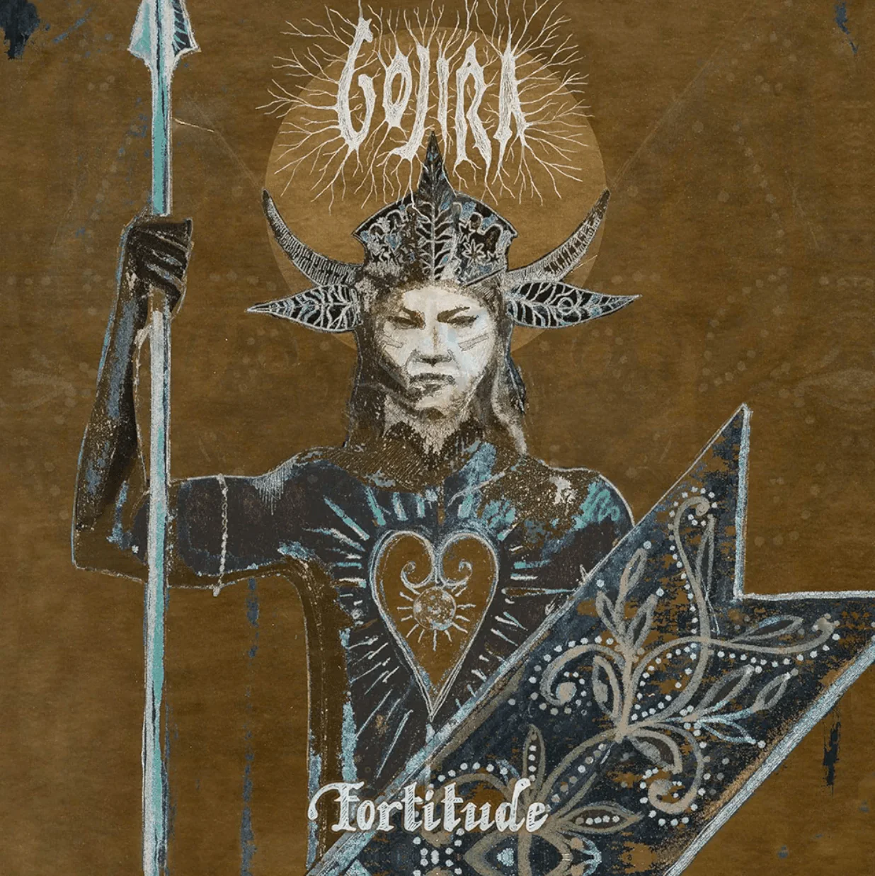 Fortitude - Vinilo Splatter (Color Marrón y Gris) (Ed. Limitada) - Image 2