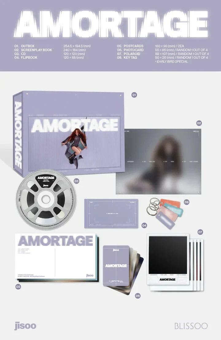 Amortage - CD Box (Color Púrpura) - Image 2