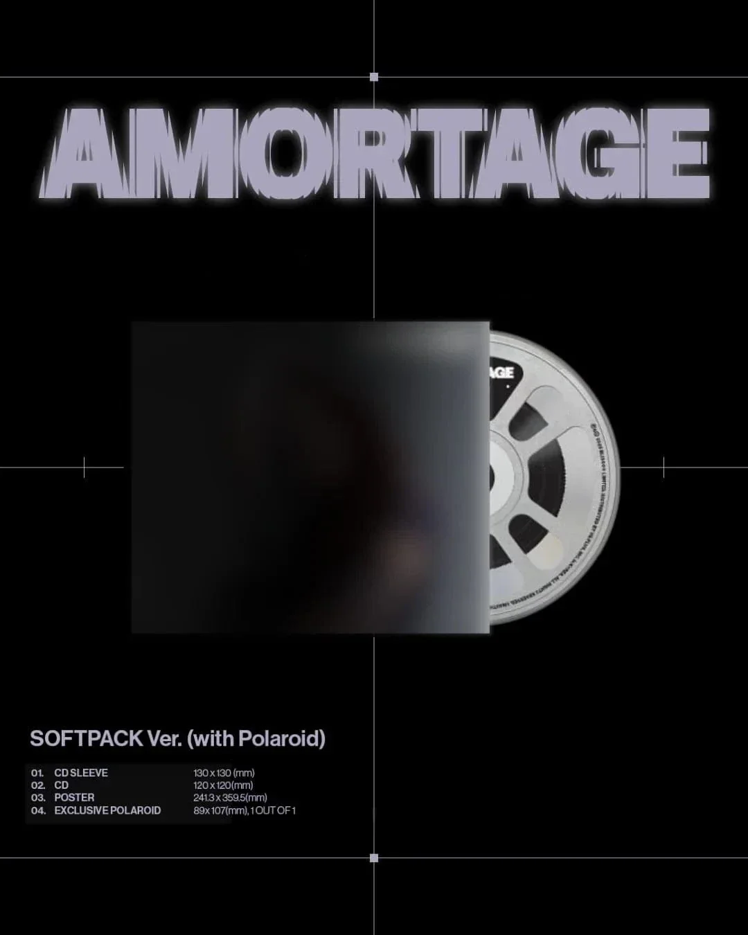 Amortage - CD + Polaroid - Image 2