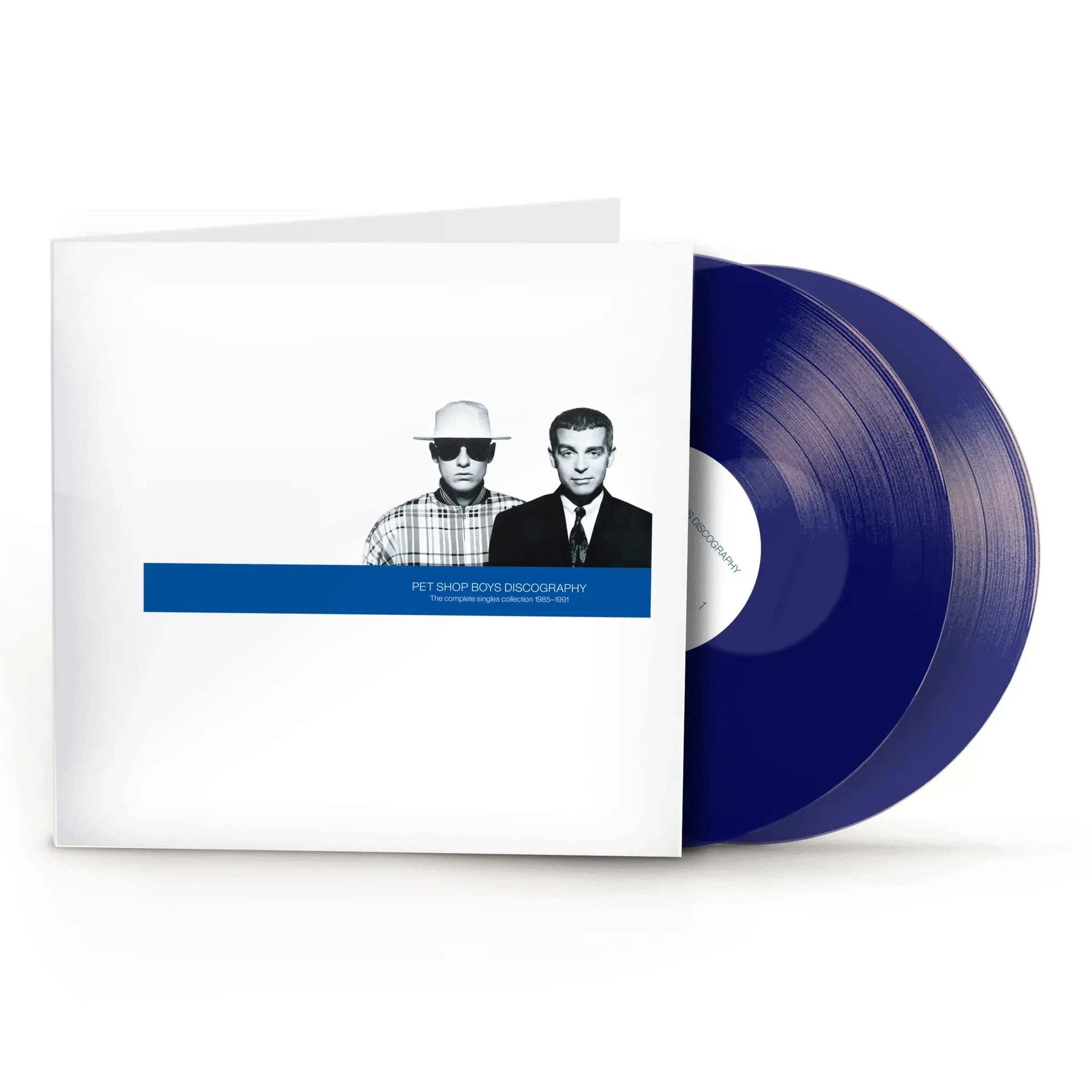 Discography: The Singles Collection - 2 Vinilos Color Azul (Edición Limitada) - Image 2