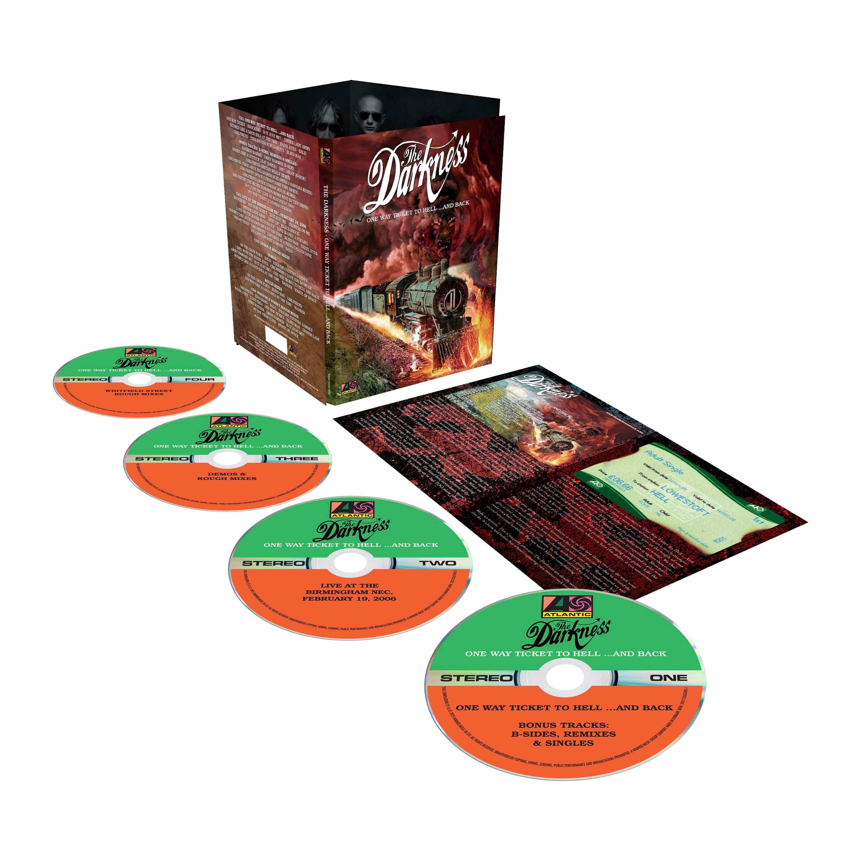 One Way Ticket to Hell...and Back (20th Anniversary Deluxe Edition) - 4CD