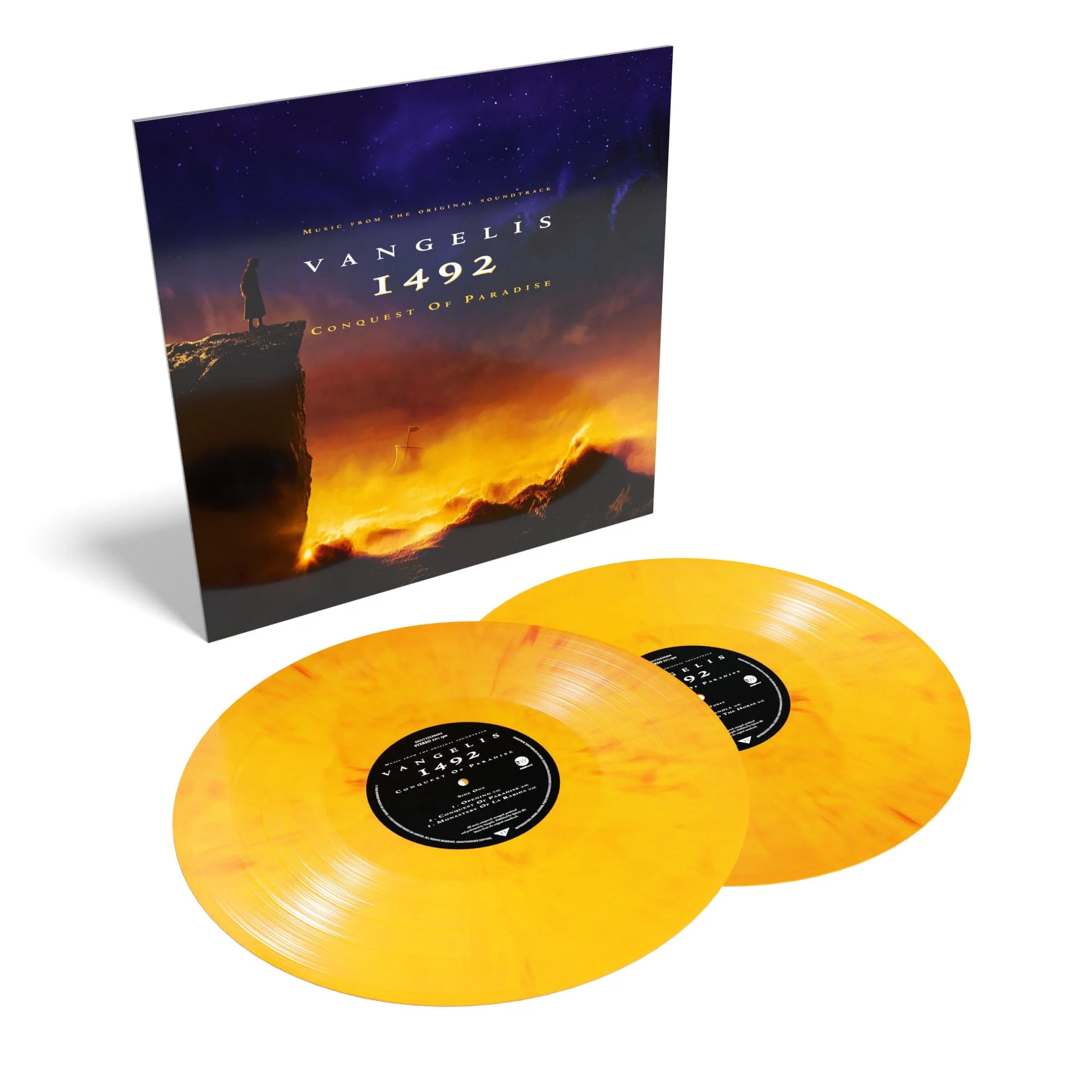 1492 : Conquest Of Paradise - Vinilo Doble (Color Amarillo Flameado) - Image 2